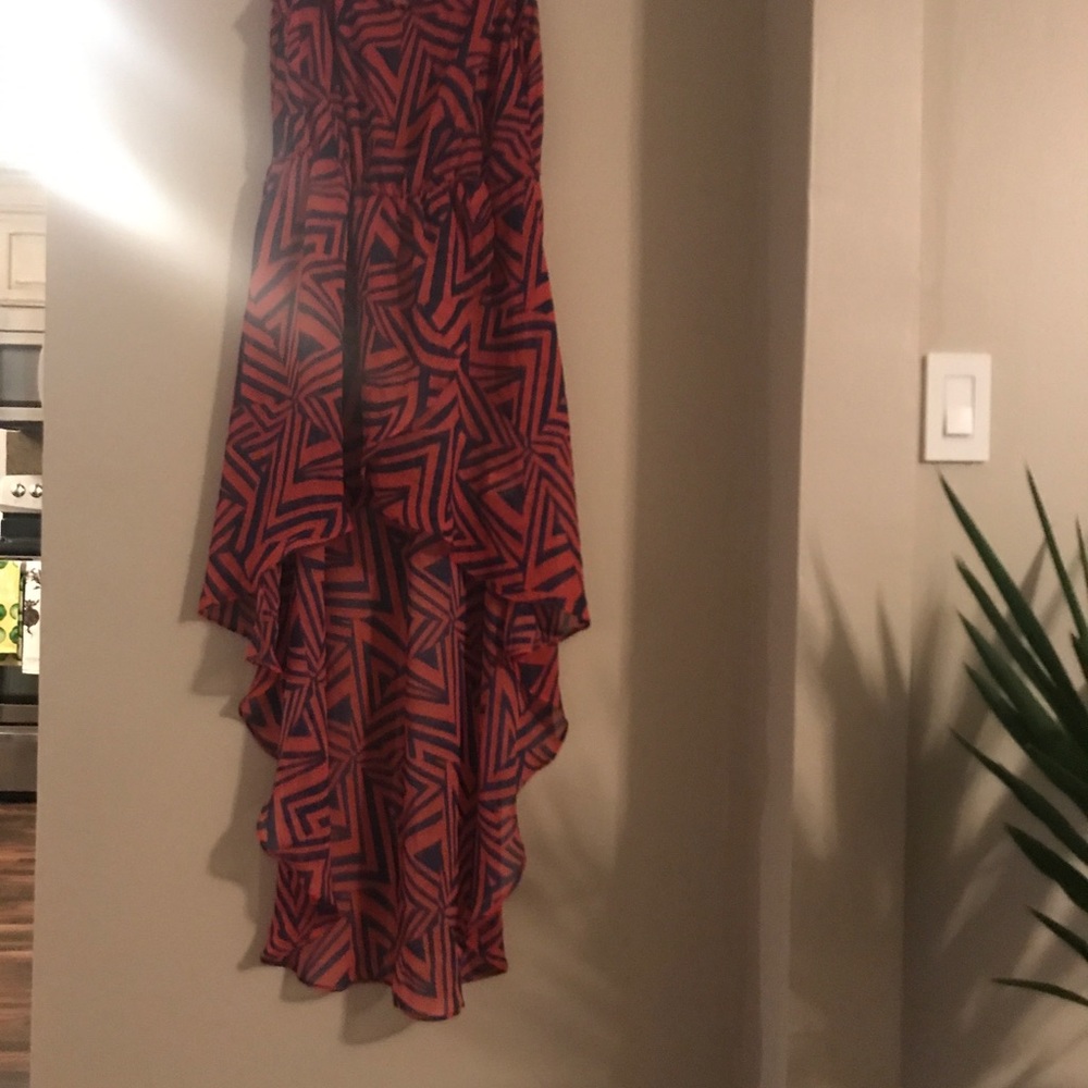 High Low Sheer Beach Cover Up